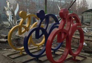 南阳中领雕塑推出的自行车雕塑是一件别具一格的…