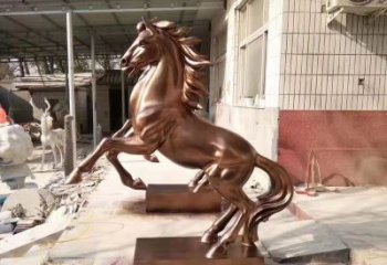 南阳精美飞马雕塑，把美丽的风景带进家里