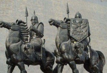 南阳中领雕塑推出的将军铜雕以古代将军的形象为…
