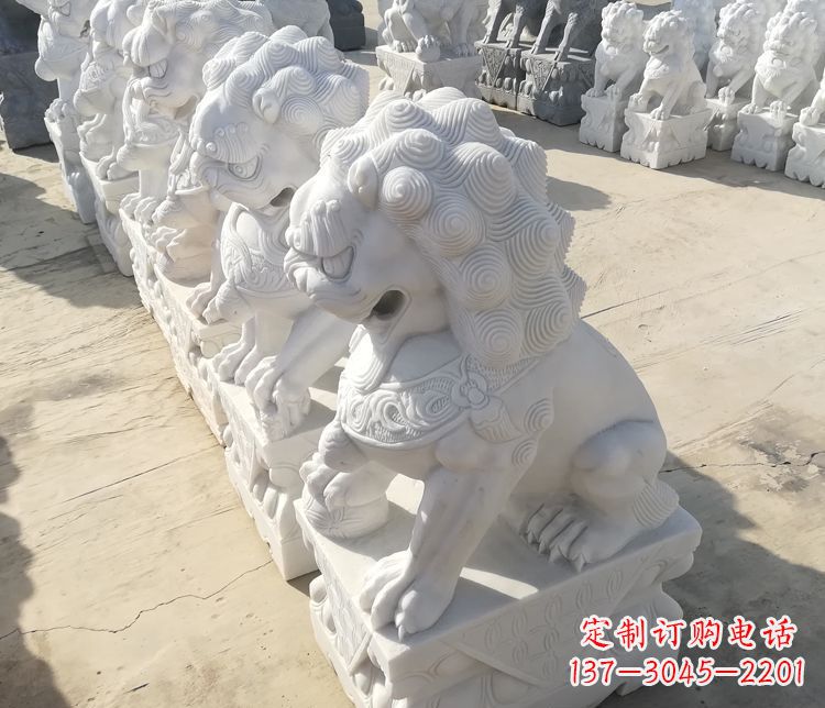 南阳中领雕塑狮子雕塑是一种古典的装饰品,以狮…