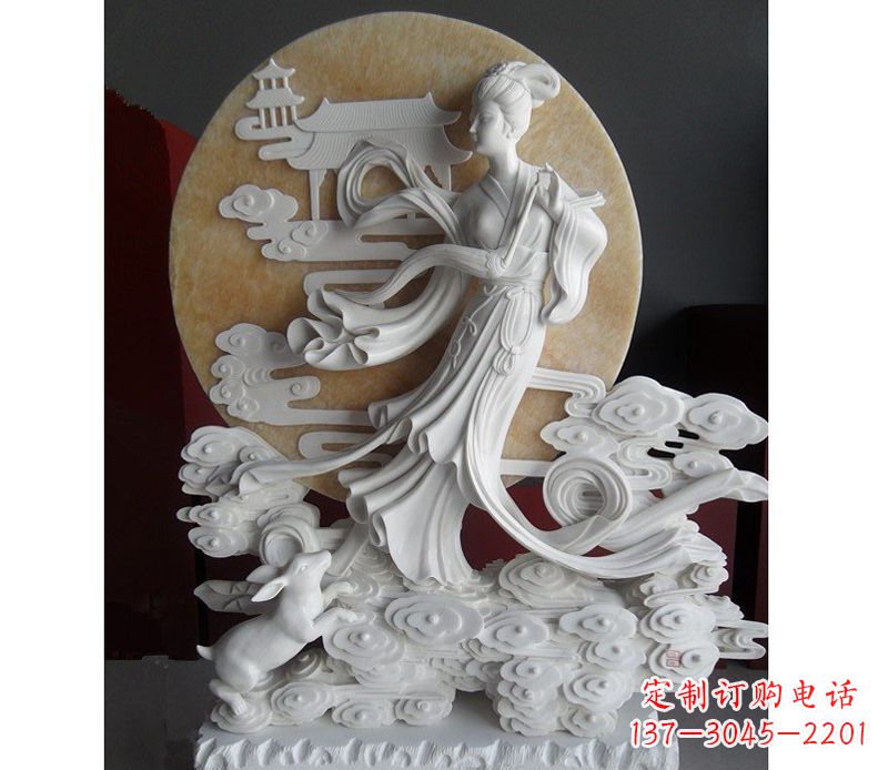 南阳汉白玉雕塑,传承神话传奇