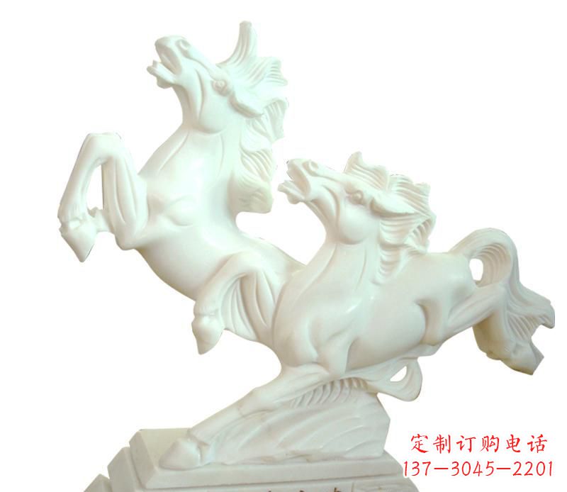 南阳中领雕塑:精美细腻的汉白玉动物雕塑