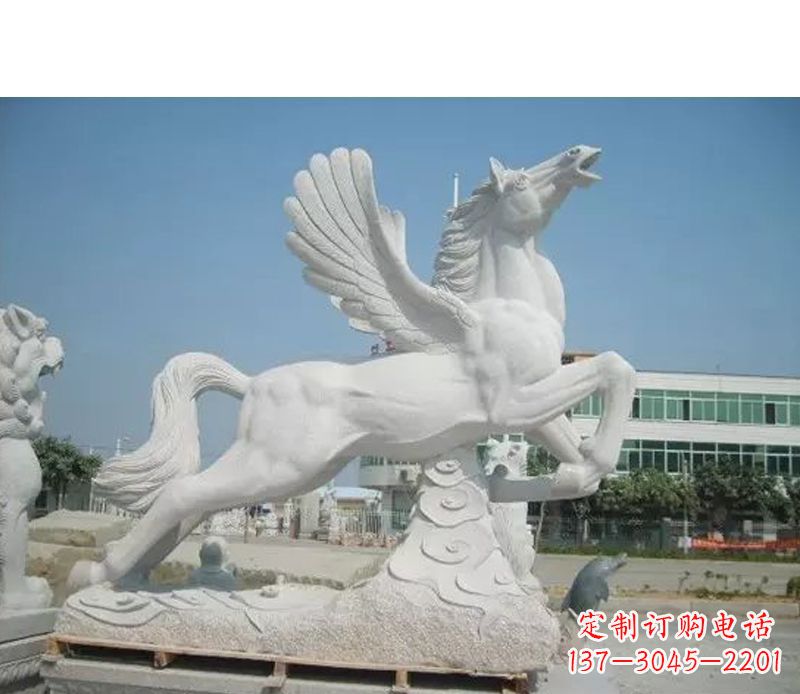 南阳中领雕塑推出的精美汉白玉马雕塑,全部由经…