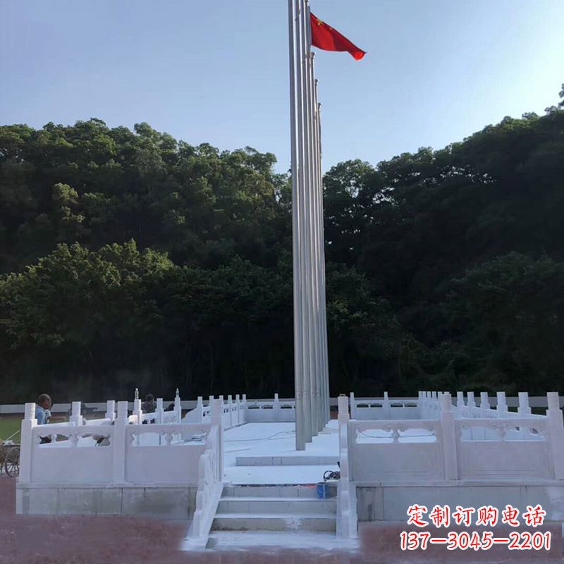 南阳中领雕塑是一家专业定制汉白玉石雕国旗台的…