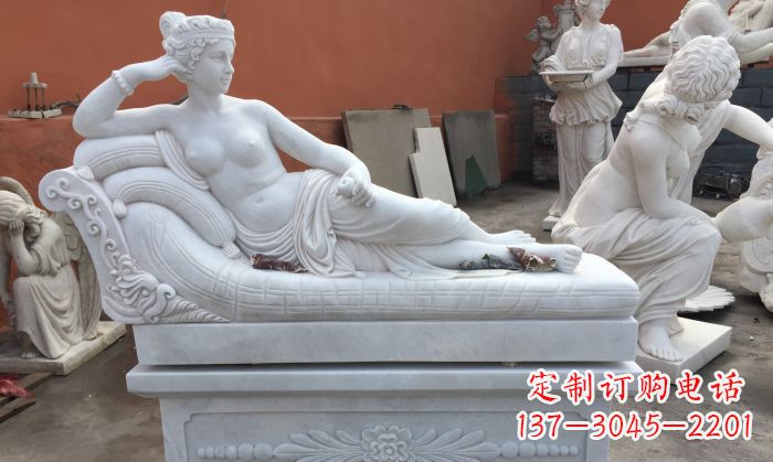 南阳中领雕塑汉白玉女人雕塑将精湛的雕刻技艺与…