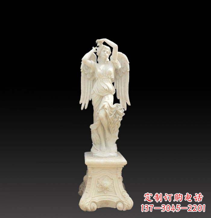 南阳天使石雕摆件,为您提供典雅之美