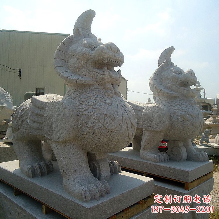 南阳珍贵上古神兽动物雕塑