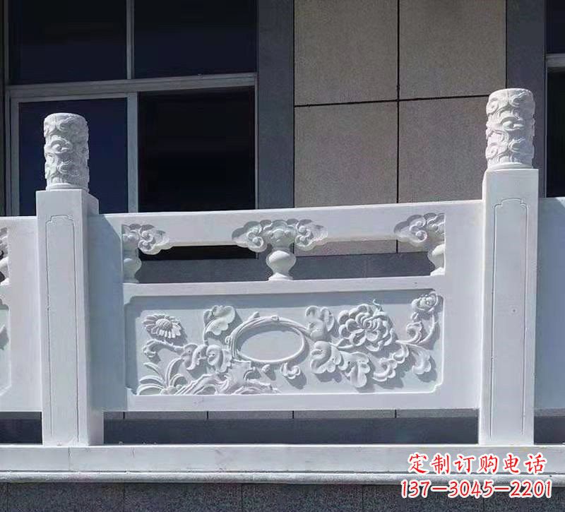 南阳汉白玉走廊栏板雕塑