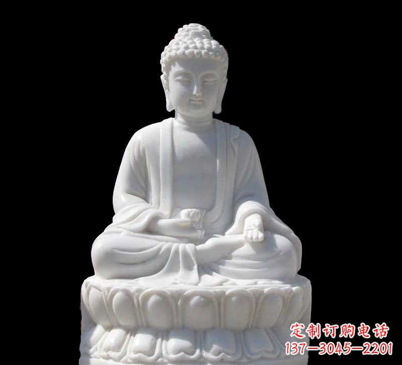 南阳高品质汉白玉如来雕塑
