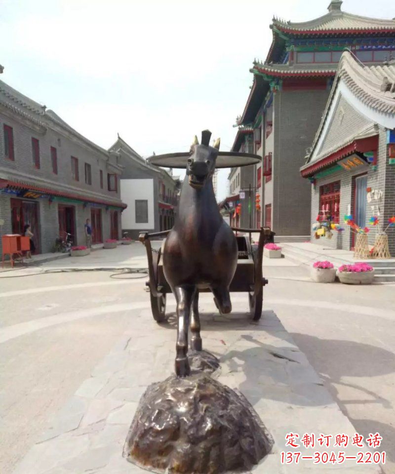 南阳艺术装点的汉代马车——马车铜雕