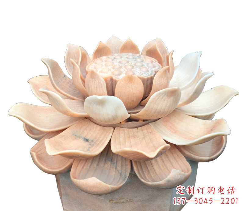 南阳荷花石雕,让您的家居更有特色