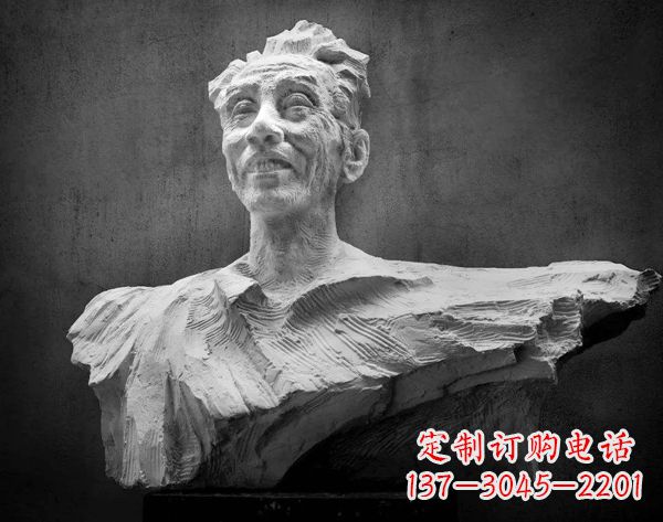 南阳贺绿汀石雕头像——致敬中国当代音乐传奇