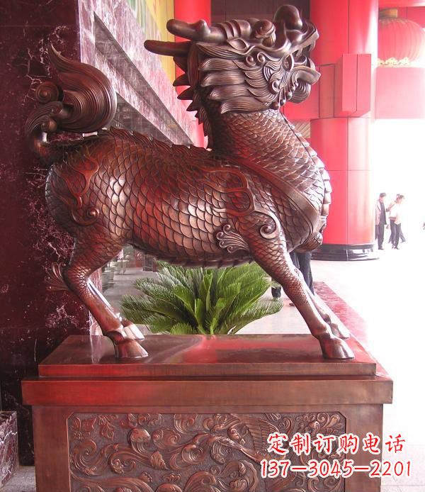 南阳麒麟雕塑:领略古典魅力