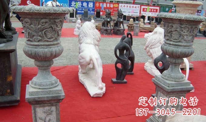 南阳中领雕塑|花盆雕塑带来极致视觉体验