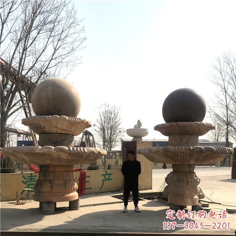 南阳花园石雕喷泉