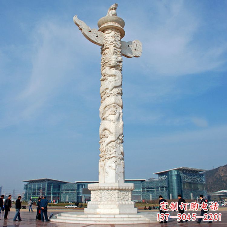 南阳华表雕塑,塑造城市精致景观