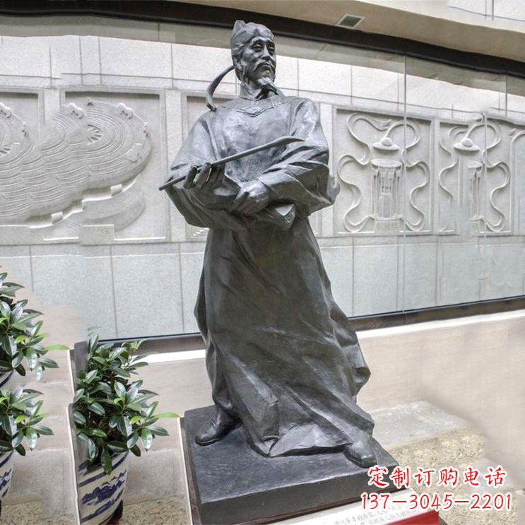 南阳铸就历史——吴道子雕塑