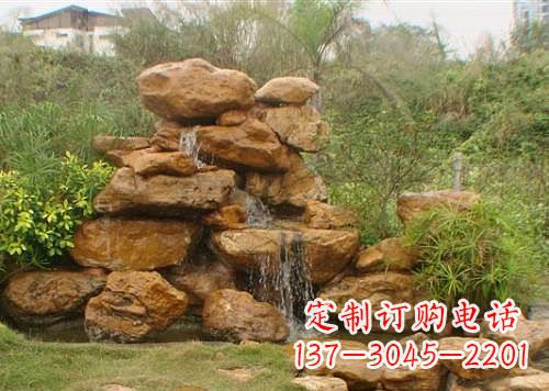 南阳黄蜡石假山