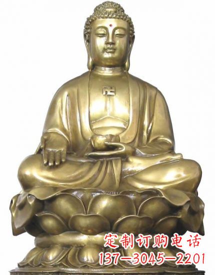 南阳中领雕塑,精美如来佛塑像