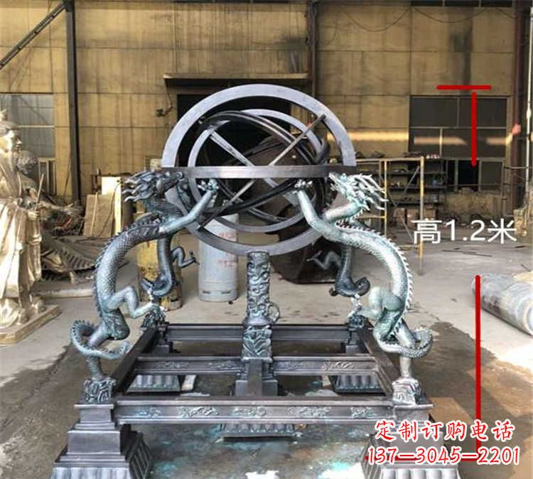 南阳浑天仪古代仪器校园景观雕塑