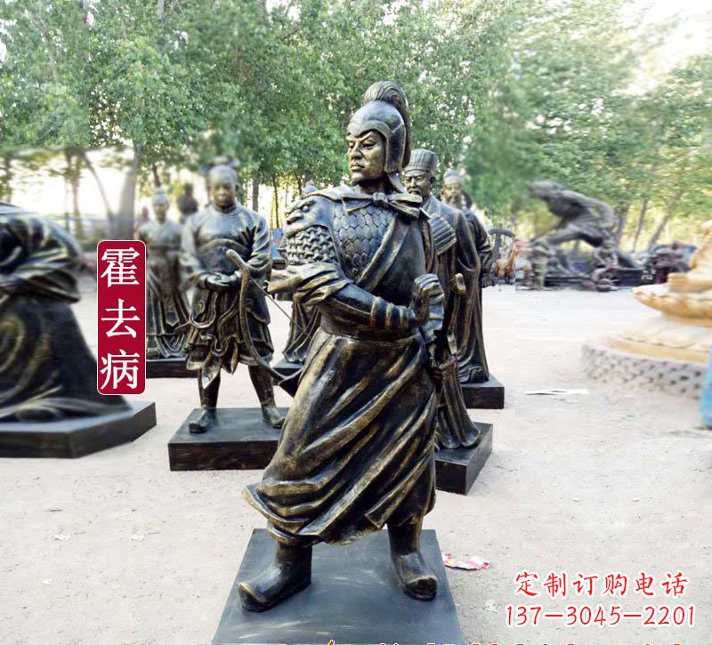南阳纪念级霍去病铜雕,传承不凡的文化记忆