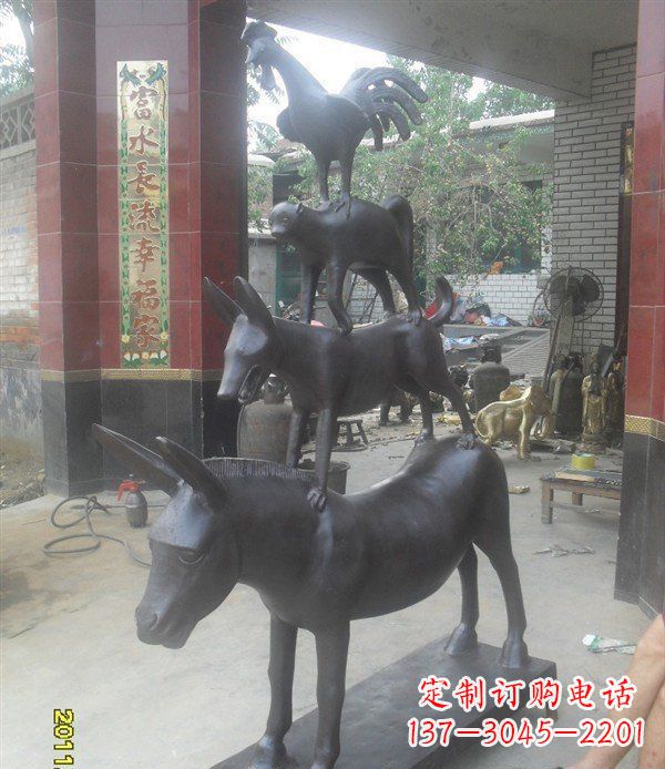 南阳中领雕塑是一家专业的动物雕塑定制厂家,专…