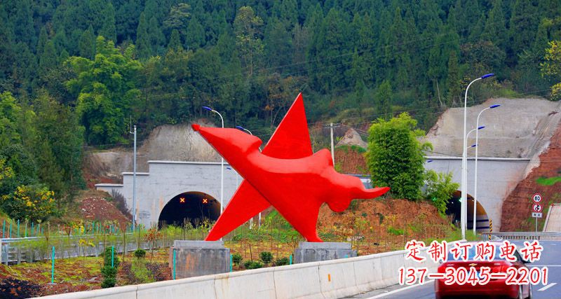 南阳不锈钢五角星雕塑——把美好变成珍藏