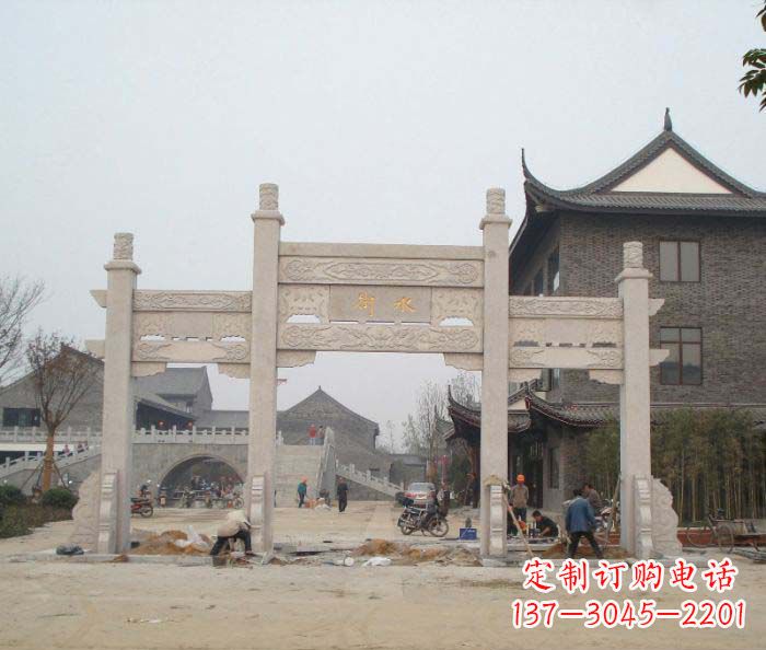 南阳石雕牌楼,让您的城市充满活力!