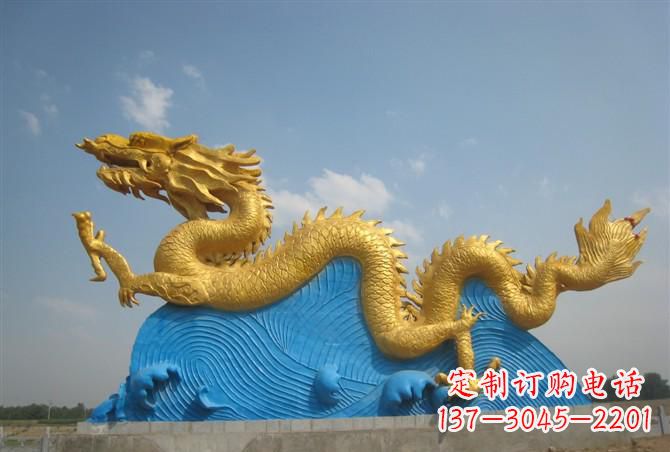 南阳金雕之王——中领雕塑龙雕塑