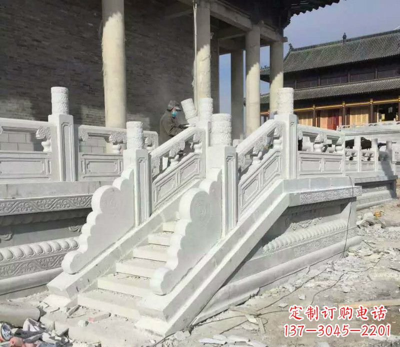 南阳大理石栏板石雕,精美绝伦,让建筑锦上添花