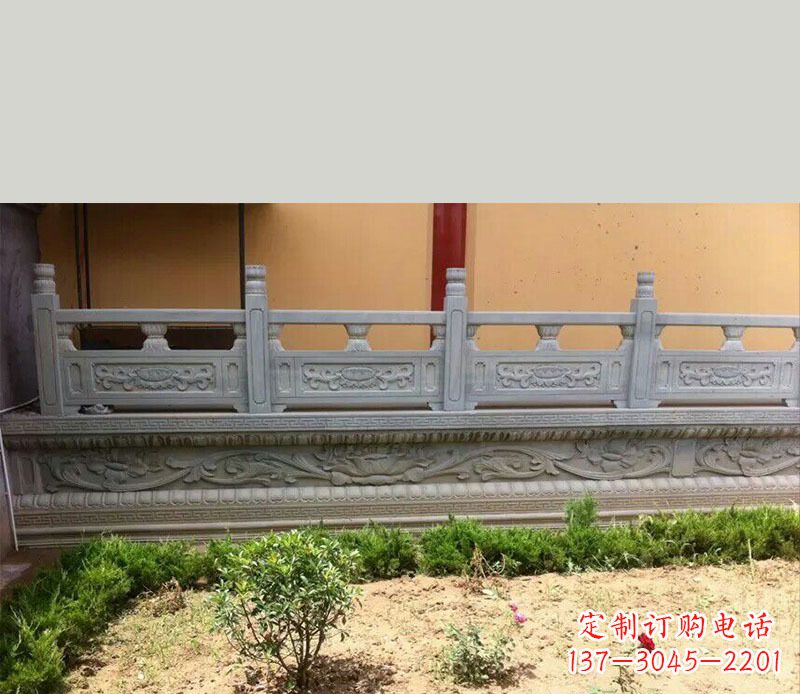 南阳尊贵而古典的大理石栏板雕塑