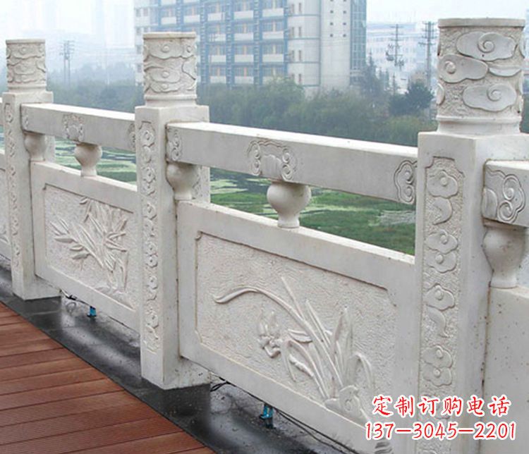 南阳精巧雕刻,优质大理石栏板石雕