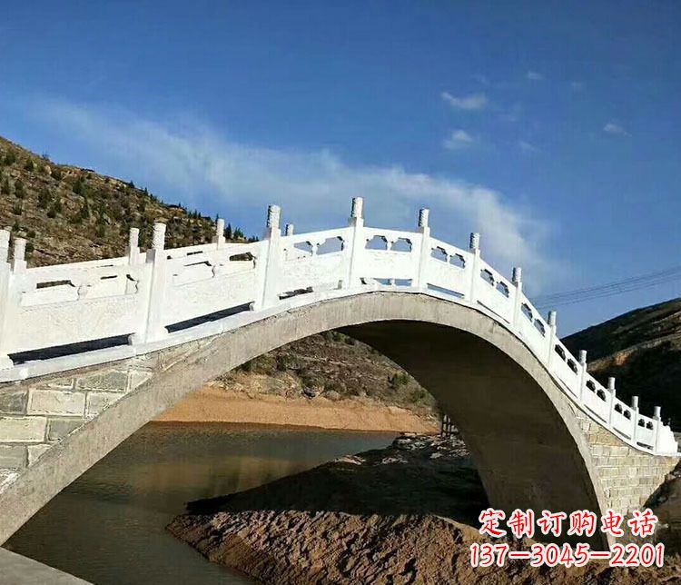 南阳景区汉白玉拱桥雕塑