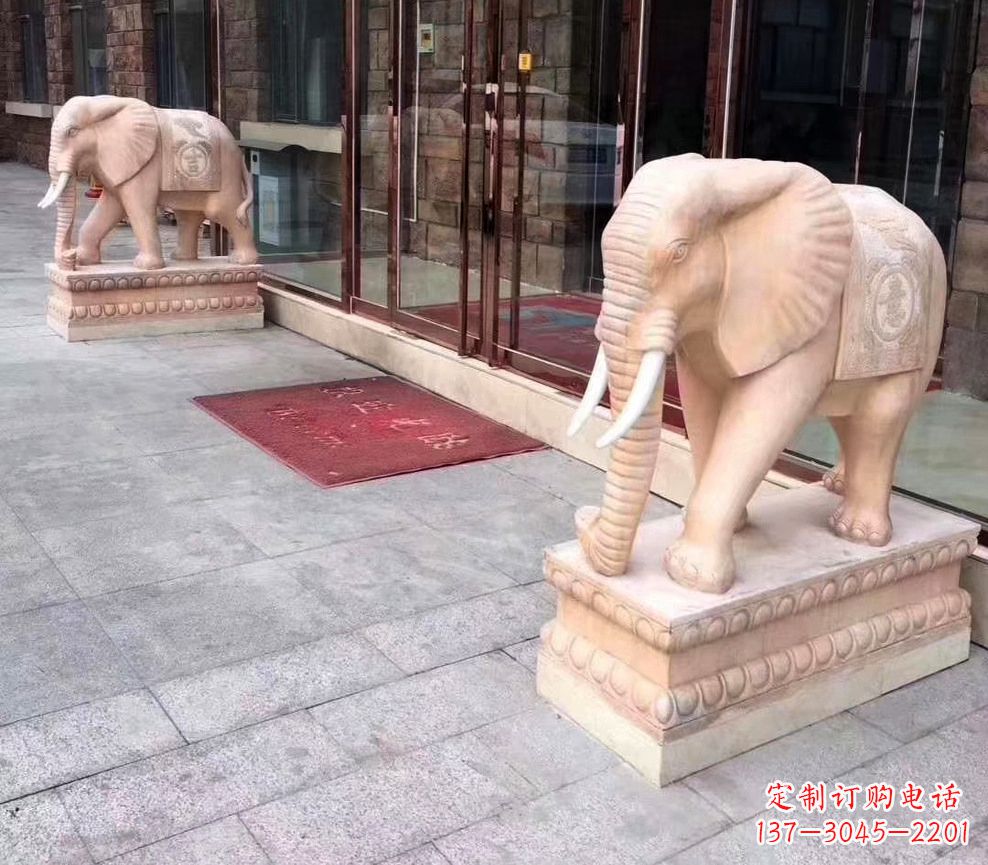 南阳中领雕塑--精美大象雕塑