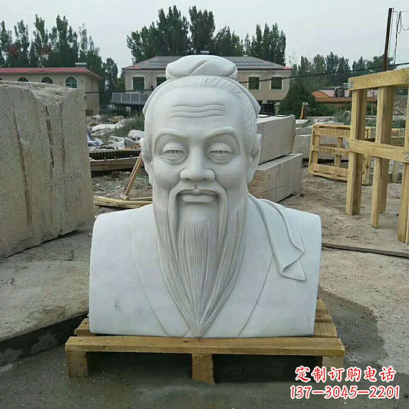 南阳孔子雕塑 校园