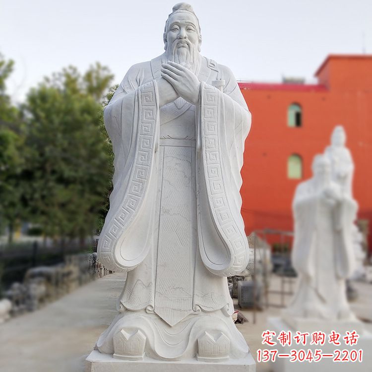 南阳中领雕塑精心打造的精美孔子雕塑,为您打造…