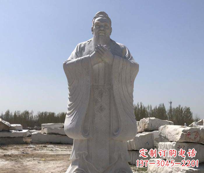 南阳中领雕塑|传承古代精神:孔子雕塑