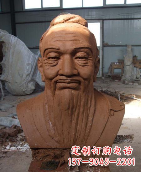 南阳孔子雕像泥塑,品质保证