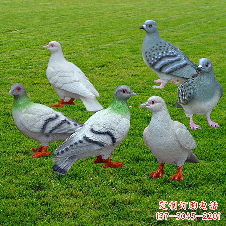 南阳兰州和平鸽雕塑