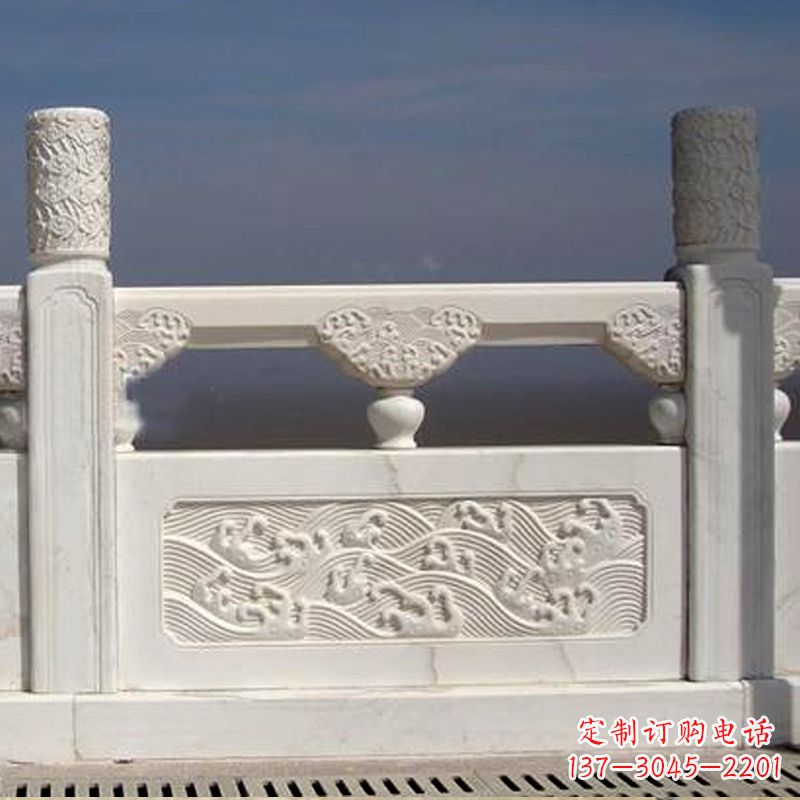南阳浪花仿古石栏板雕刻