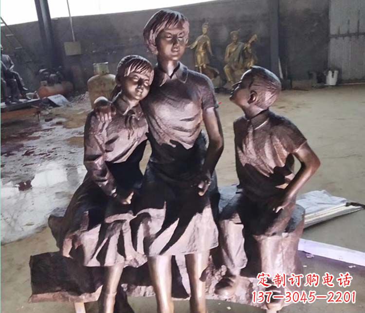 南阳中领雕塑--专业的学生铜雕定制服务