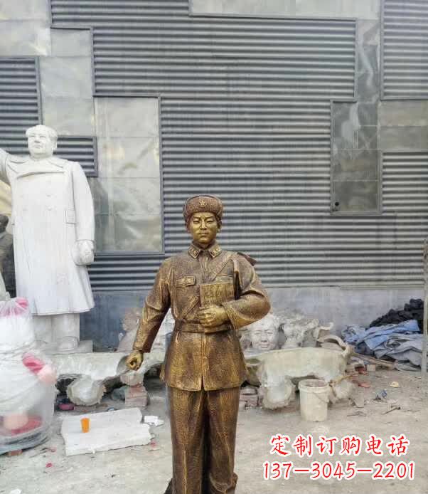 南阳雷锋雕塑,传承志愿精神