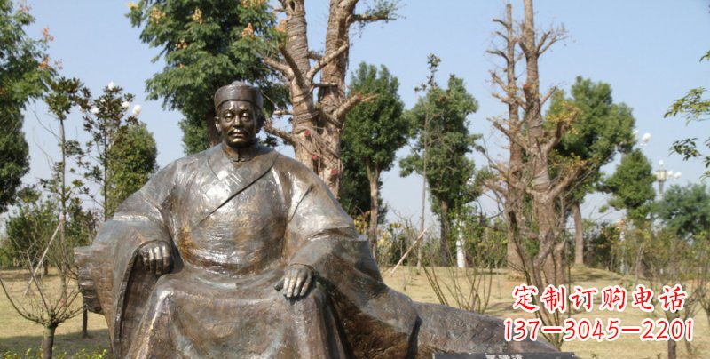 南阳中领雕塑以古代名人铜雕艺术为主要产品,秉…