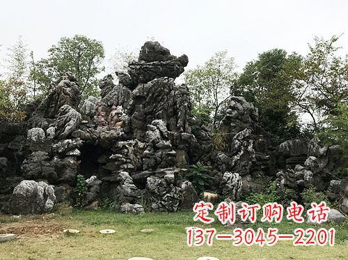 南阳灵璧出品的山水雕塑