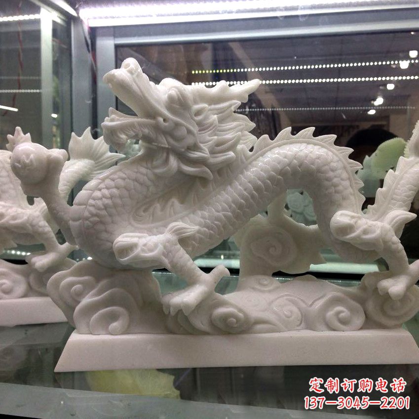 南阳中领雕塑:独特的汉白玉动物景观雕塑