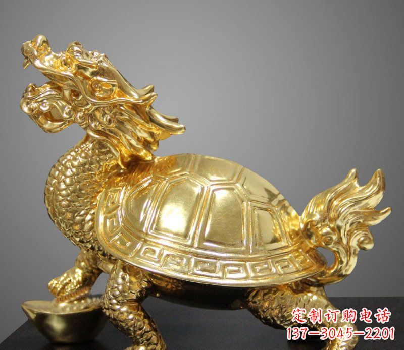 南阳龙龟招财神兽铜雕