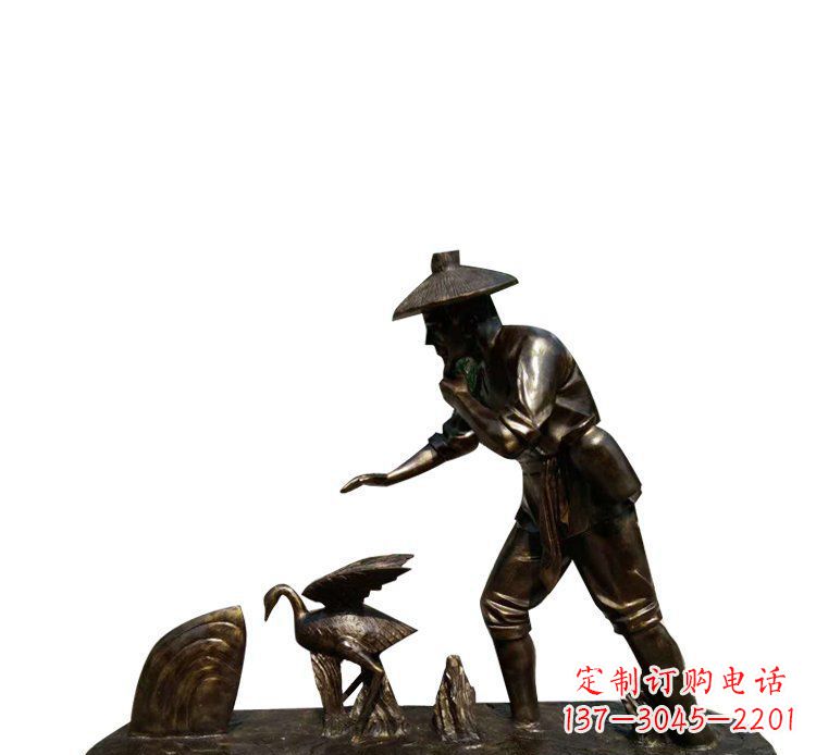 南阳精湛工艺,精致鸬鹚雕塑