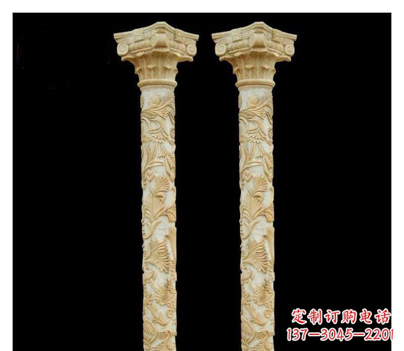 南阳罗马风格砂岩马雕塑