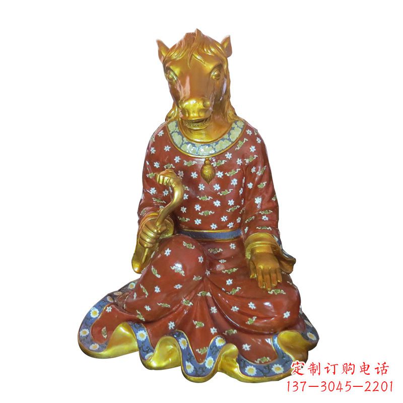 南阳精心制作的生肖玻璃钢雕塑