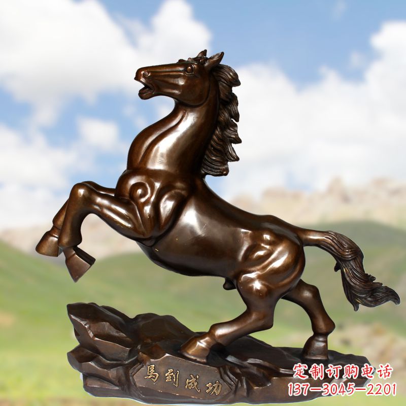 南阳马到成功雕塑——传承工艺,走向国际